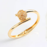Stunning Silver Bangle with Intricate Design