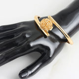 Stunning Silver Bangle with Intricate Design