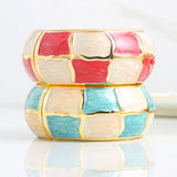 Bohemian Style Gold Bangle Bracelet