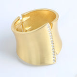 Gold Plated Bangle Bracelet for Women