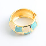 Bohemian Style Gold Bangle Bracelet
