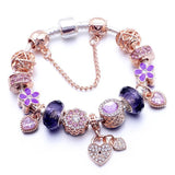 Bella Beads Charm Bracelet HAPPY Pendant DIY Jewelry