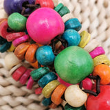Women's Wood Bead Bracelet Boho Friendship Jewelry Gift