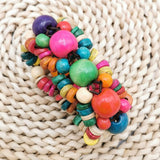Women's Wood Bead Bracelet Boho Friendship Jewelry Gift