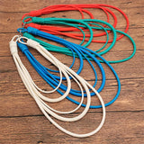Long Rubber Chains Necklace Layered Statement Jewelry
