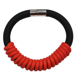 Vintage Rubber Rope Chain Bracelet for Women