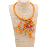 Gothic Rubber Choker Necklace for Women