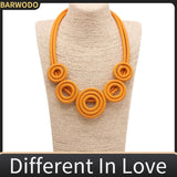 Double Layer Lucky Round Choker Necklace Gothic Pendant Jewelry