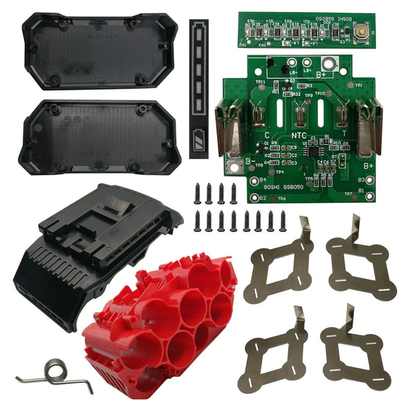 BAT618 Plastic Case for 10 x 21700 - PCB for 18V BAT610 BAT609G