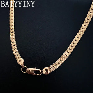 925 Silver Side Chain Necklace 8-24 Inch Wedding Jewelry