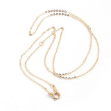 18" S925 Sterling Silver Chain Necklace For Women