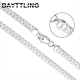 8 Inch Silver Bracelet 5MM Chain For Wedding Jewelry