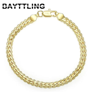 8 Inch Silver Bracelet 5MM Chain For Wedding Jewelry