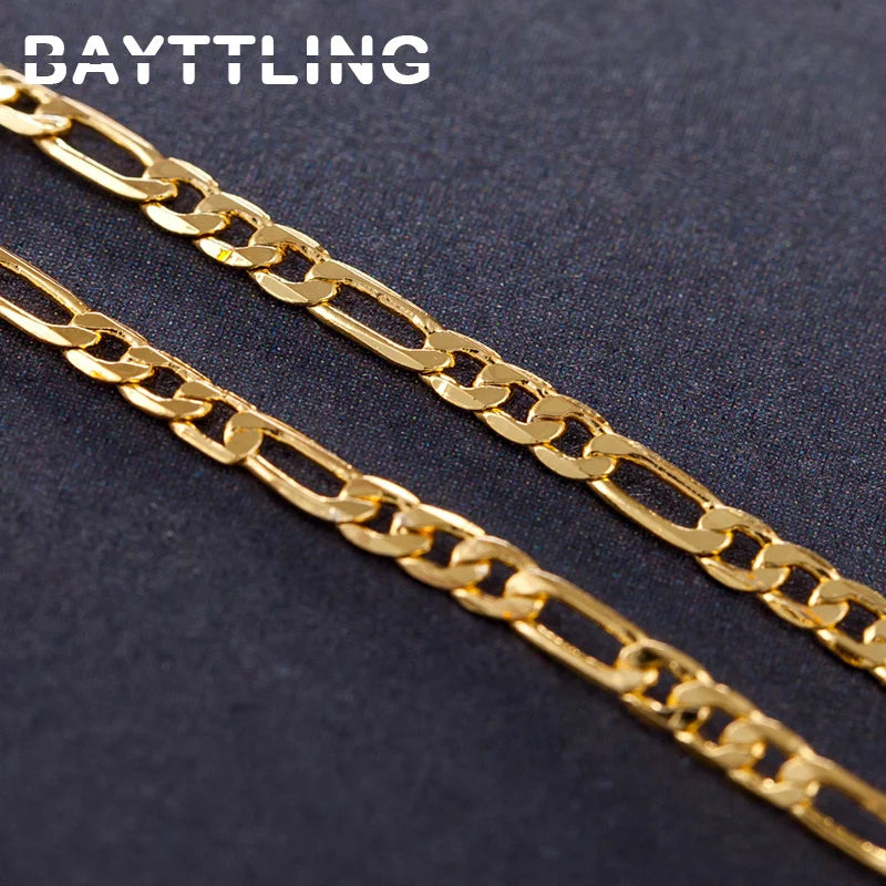 925 Silver 16-30 inch 2MM Chain Necklace For Women, Man Gift