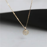 925 Silver Zircon Necklace Woman Wedding Jewelry