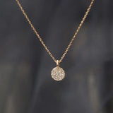 925 Silver Zircon Necklace Woman Wedding Jewelry