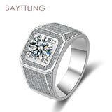 Big Zircon Ring For Women Men Party Gift Jewelry