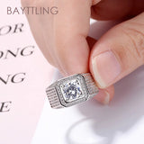 Big Zircon Ring For Women Men Party Gift Jewelry