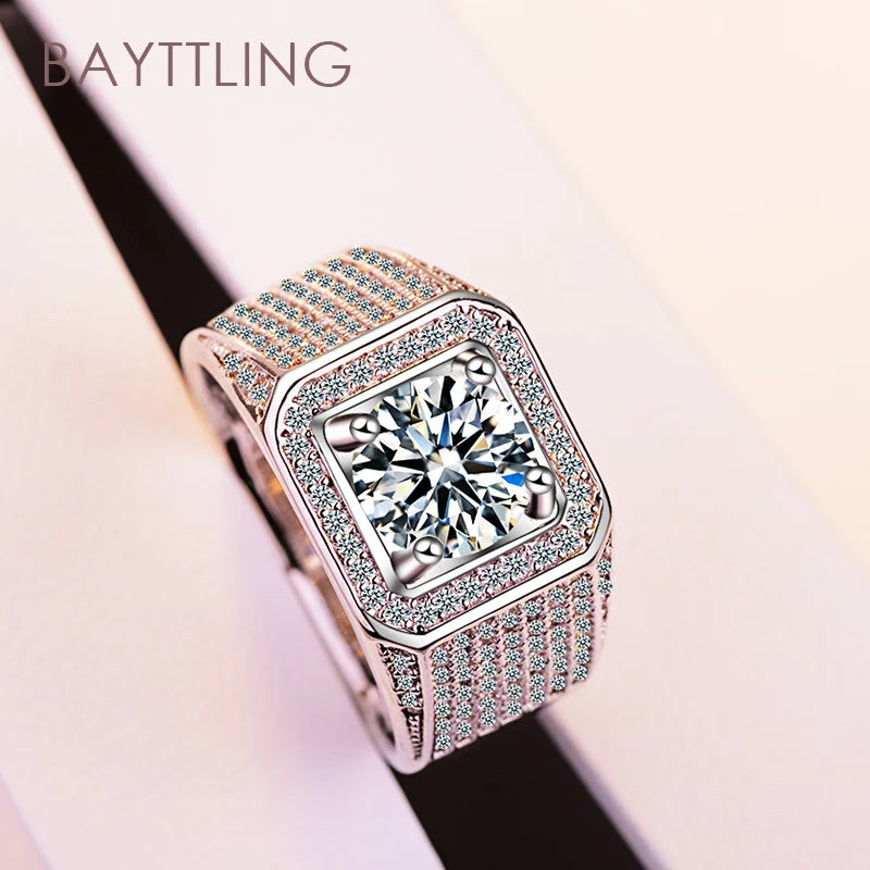 Big Zircon Ring For Women Men Party Gift Jewelry