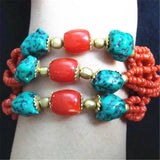 BB-130 Tibetan Bracelets Vintage Hand Jewelry