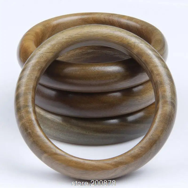 Natural Green Sandalwood Bangle for Lady 56-59mm