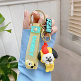 2nd Gen Cartoon Keychain Doll Backpack Pendant