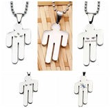 Stainless Steel Human Pendant Necklace for Fans
