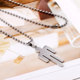 Stainless Steel Human Pendant Necklace for Fans
