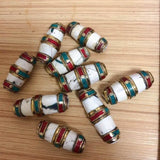 Tibetan Brass Conch Shell Bead for Jewelry Making Nepal Charm 1 Piece
