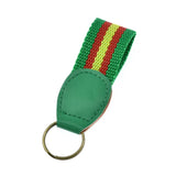 BDM-Spain Fabric Keychain with Silver Key Ring