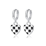BE3 Silver Hoop Earrings For Women Jewelry