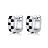 BE3 Silver Hoop Earrings For Women Jewelry