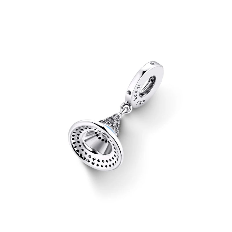 Sorcerer's Hat Charms for Bracelets - 100% Original Sterling Silver