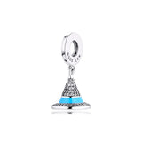 Sorcerer's Hat Charms for Bracelets - 100% Original Sterling Silver
