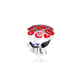 925 Sterling Silver Beads for Bracelets Bouquet Charms
