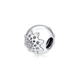 Dazzling Daisies Charms for Bracelets 100% 925 Sterling Silver Jewelry
