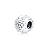Dazzling Daisies Charms for Bracelets 100% 925 Sterling Silver Jewelry