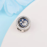 925 Sterling Silver Owl Charms with Enamel for Bracelets - Set of 100