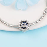 925 Sterling Silver Owl Charms with Enamel for Bracelets - Set of 100