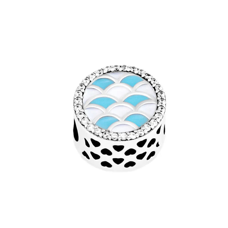 Radiant Hearts Charms for Bracelets 925 Sterling Silver Jewelry