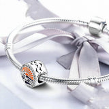 Tropical Sunset Charms 925 Sterling Silver Jewelry