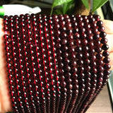 Natural Garnet Stone Round Beads 4.5-6.5mm AAAA Clean Transparent DIY Jewelry