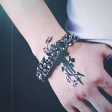 Skull Bracelet 316 Stainless Steel Men's Bangle Christmas Jewelry