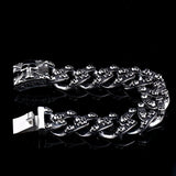 Skull Bracelet&Bangle 316 Stainless Steel High Christmas Jewelry for Man Gift