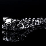 Skull Bracelet&Bangle 316 Stainless Steel High Christmas Jewelry for Man Gift
