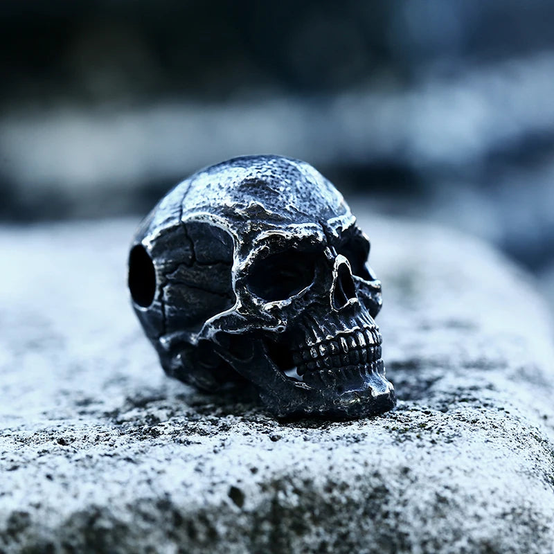 Skull Head Necklace Pendant Vintage Retro Jewelry Men Women Punk Biker