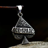 316L Stainless Steel Card Pendant Necklace Gift