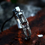 316 Stainless Steel Skull Bracelet Man Bangle BRG-038