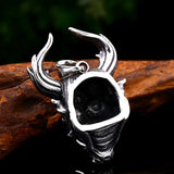Dragon Head Men Pendant Necklace High Jewelry