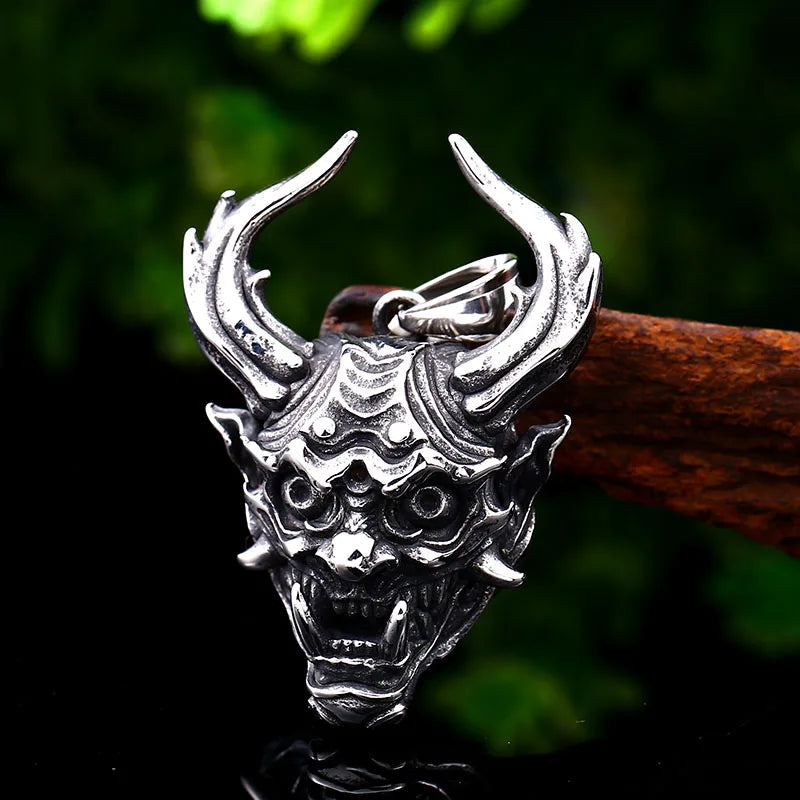 Dragon Head Men Pendant Necklace High Jewelry